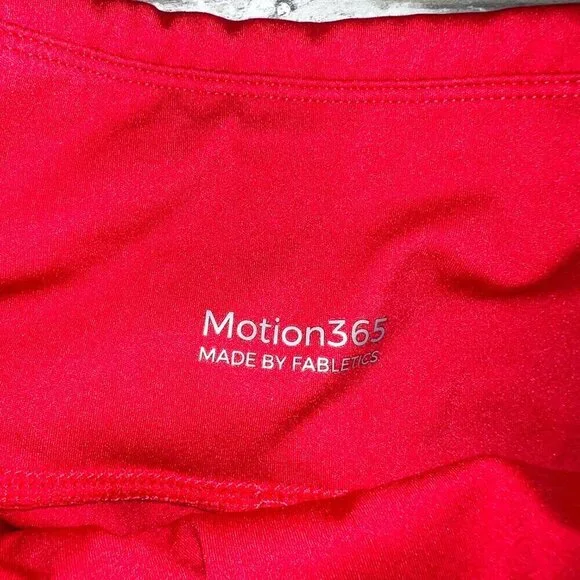 Fabletics Trinity Motion365 HW Utility Legging Persimmon Size S - Picture 7 of 11